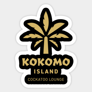 Kokomo Island Cockatoo Lounge Sticker